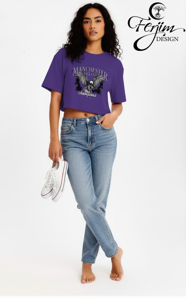 Top Crop Oversize Dama - Imagen 3