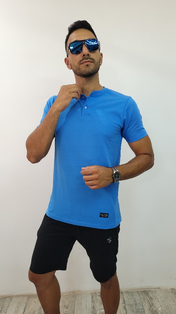 Remera Botón de Algodón Peinado - Imagen 2