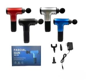 Masajeador Pistola 4 Cabezales Recargable (kh-320)