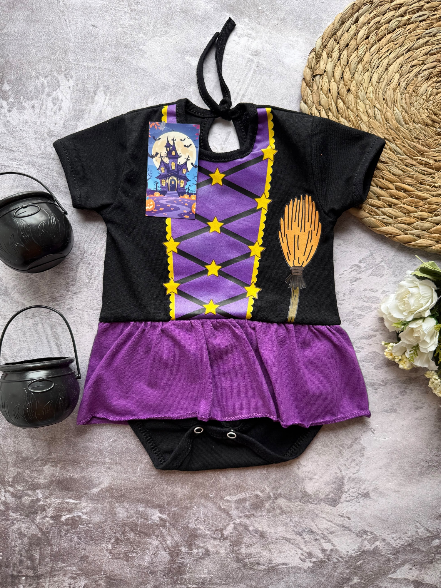 Body Pollera Hallowen - Imagen 3