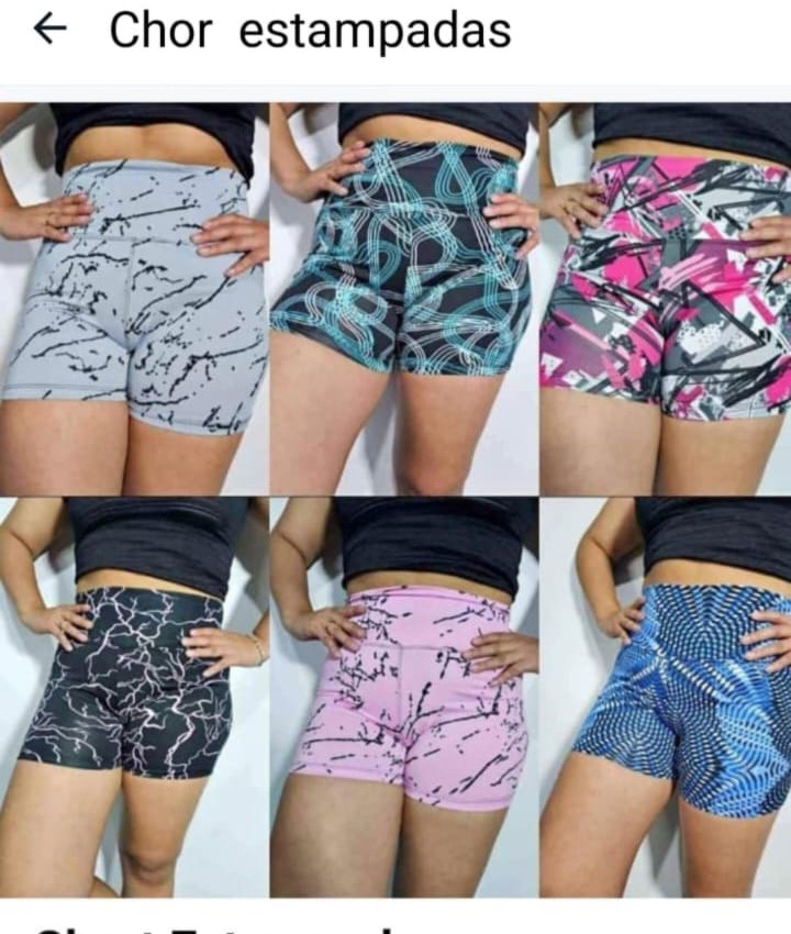 Short  Retro Zublimada - Imagen 2