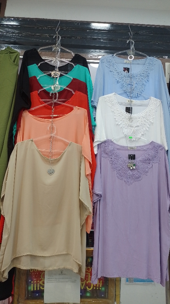 Remeras de Algodón Talles Especiales de Mujer - Imagen 2