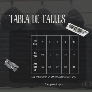 Campera Importada Negra - Miniatura 2