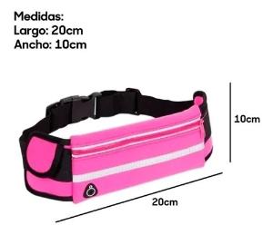 Riñonera Impermeable para Hombre y Mujer, para Correr con Soporte de Botella - Miniatura 4