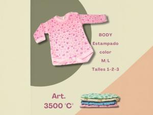 Body Estampado (3500c) Pack de 12