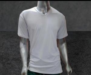 Remera de Modal Viscosa Liso Escote V