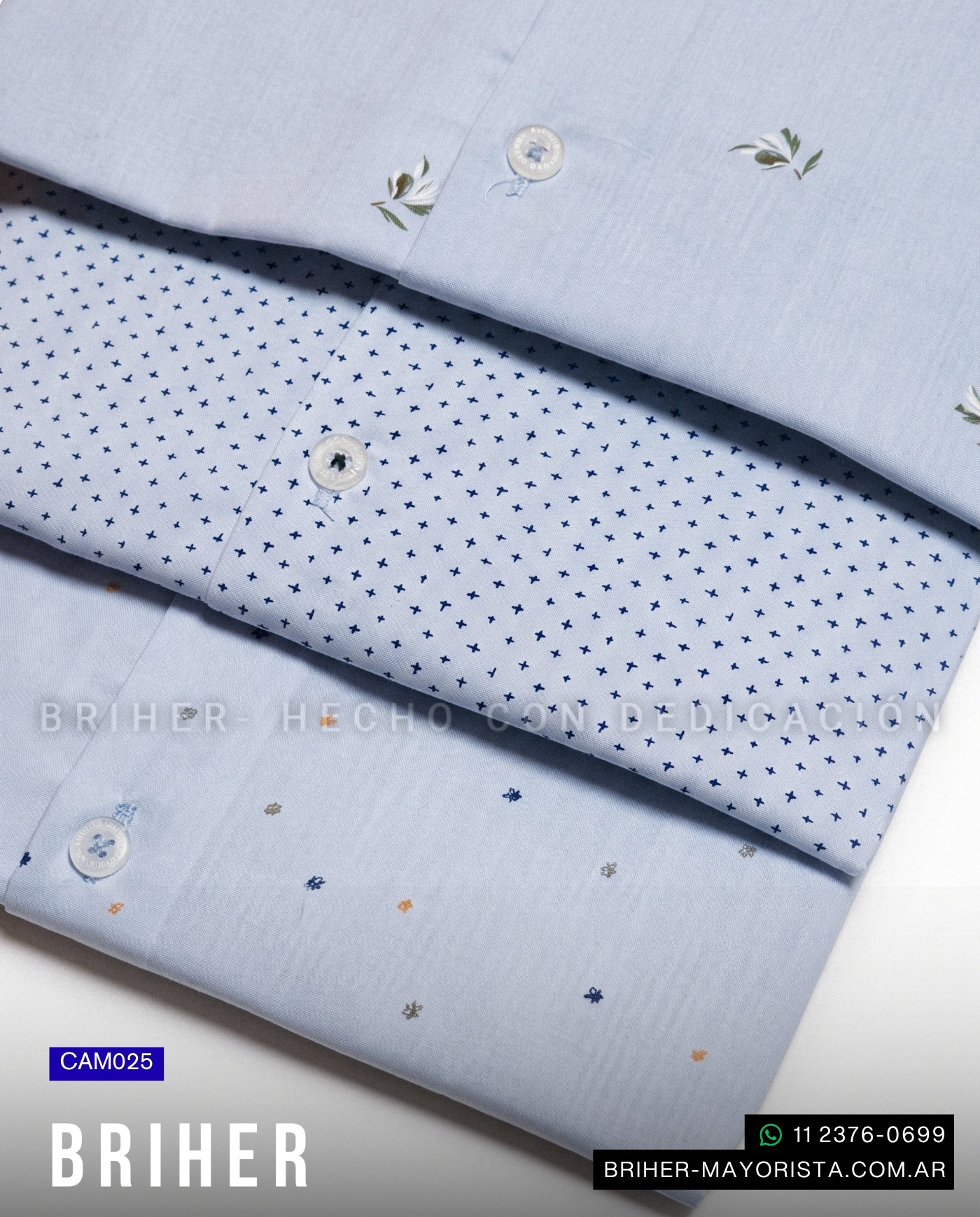 Camisa Estampado Manga Larga - Imagen 2