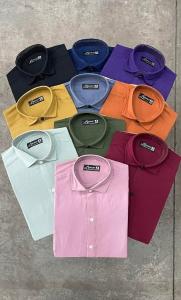 Camisas Entalladas Lisas - Miniatura 8