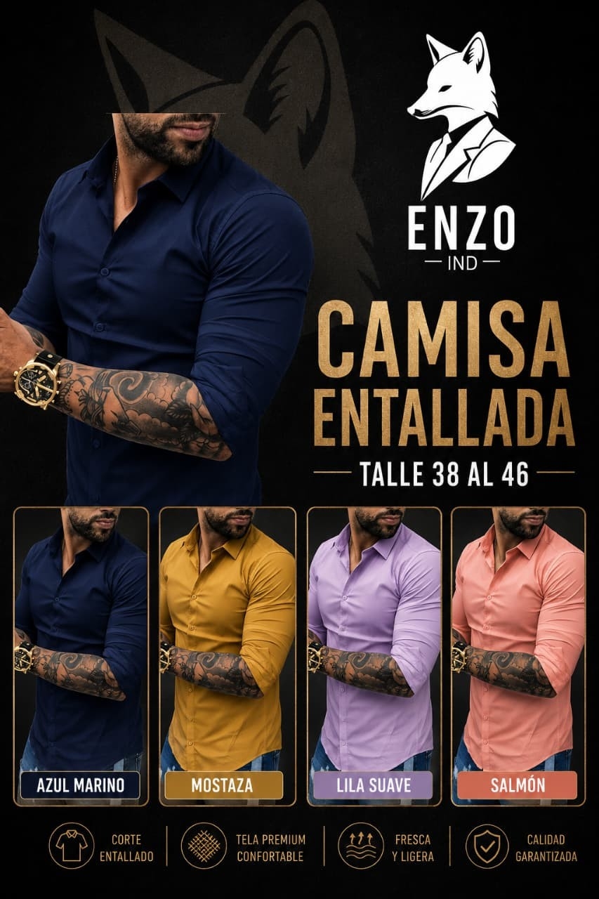Camisa Entalladas - Imagen 2