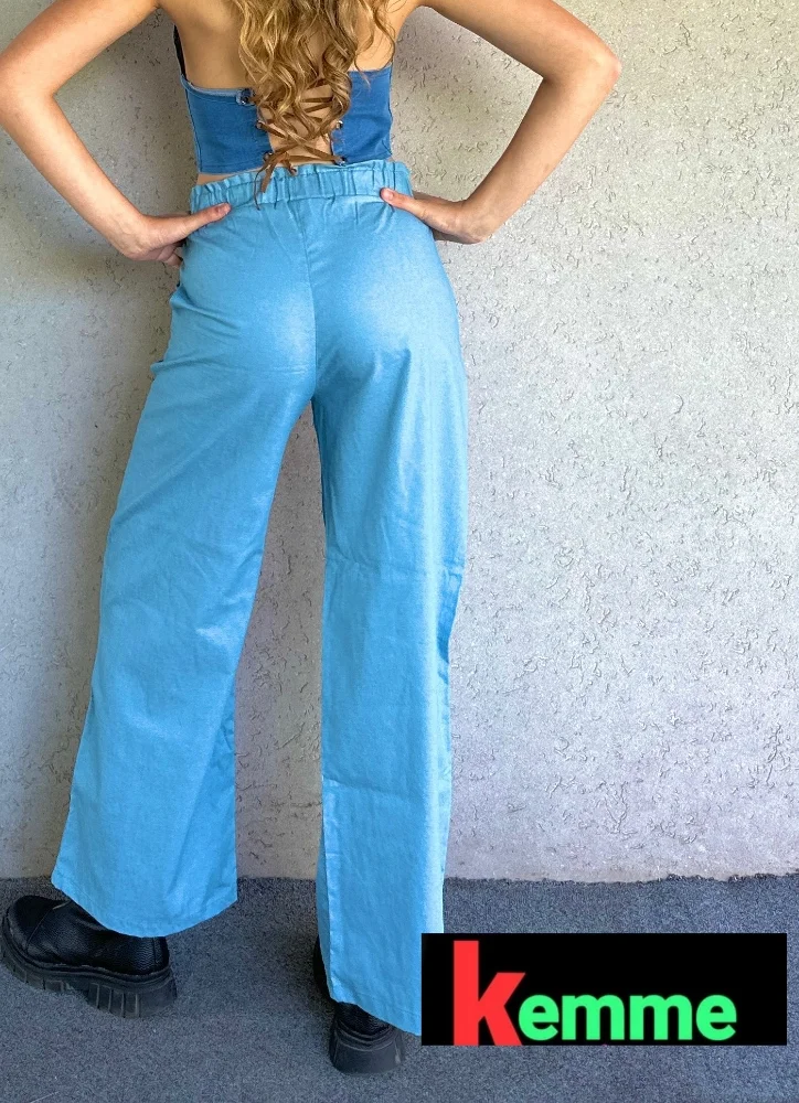 Palazo Jeans - Imagen 2