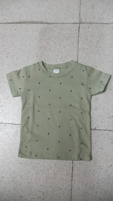 Remera de  Bebe  Estampado  Rayito Algodon  Peinado