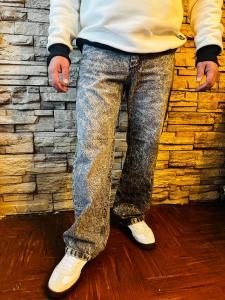 Jeans Mom Especial Nevado