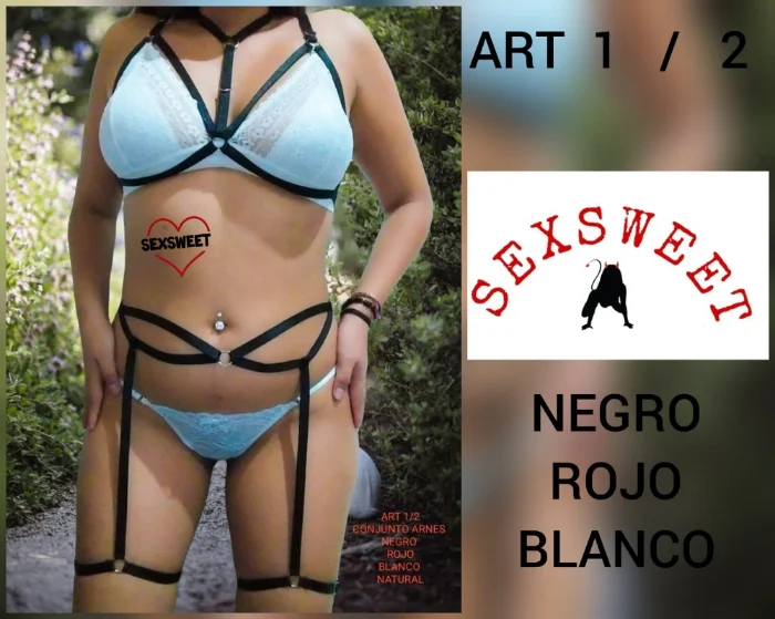 Conjunto Arnés 2 Piezas Pierna y Pecho por Docena