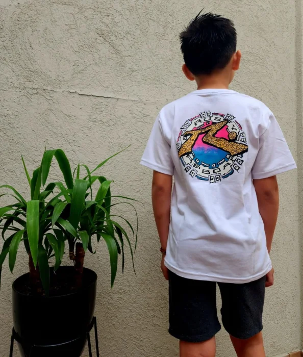 Remera Niño Doble Estampa