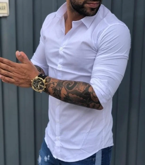 Camisa Manga Larga (poplin)