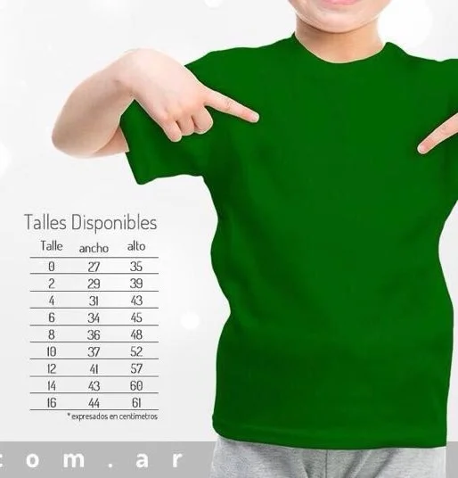 Remera Colegial