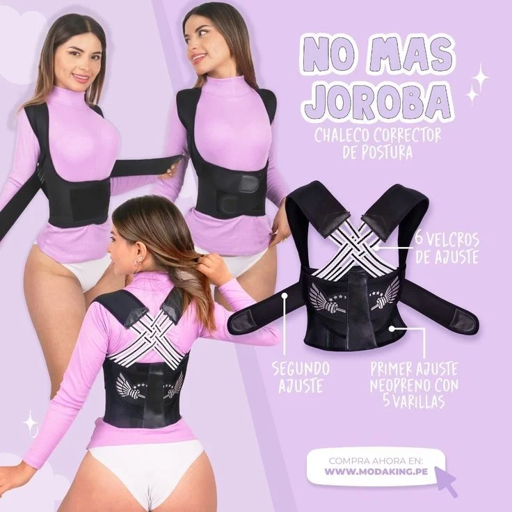 Faja Corrige Postura de Espalda Moda King Perú - Imagen 1