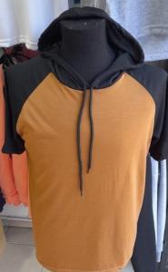 Remera con Capucha Ranglan Sublimable
