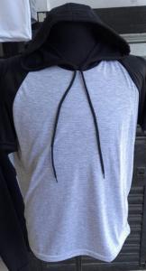 Remera con Capucha Ranglan Sublimable - Miniatura 2