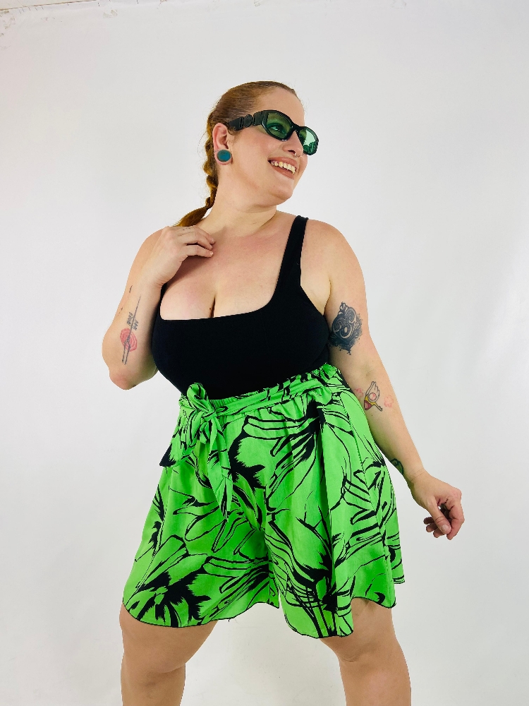 Short Pollera de Fibrana Poplin - Imagen 2