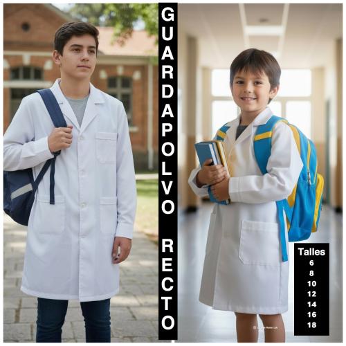 Guardapolvo  Escolar 6 al 18