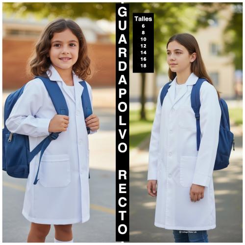 Guardapolvo  Escolar 6 al 16