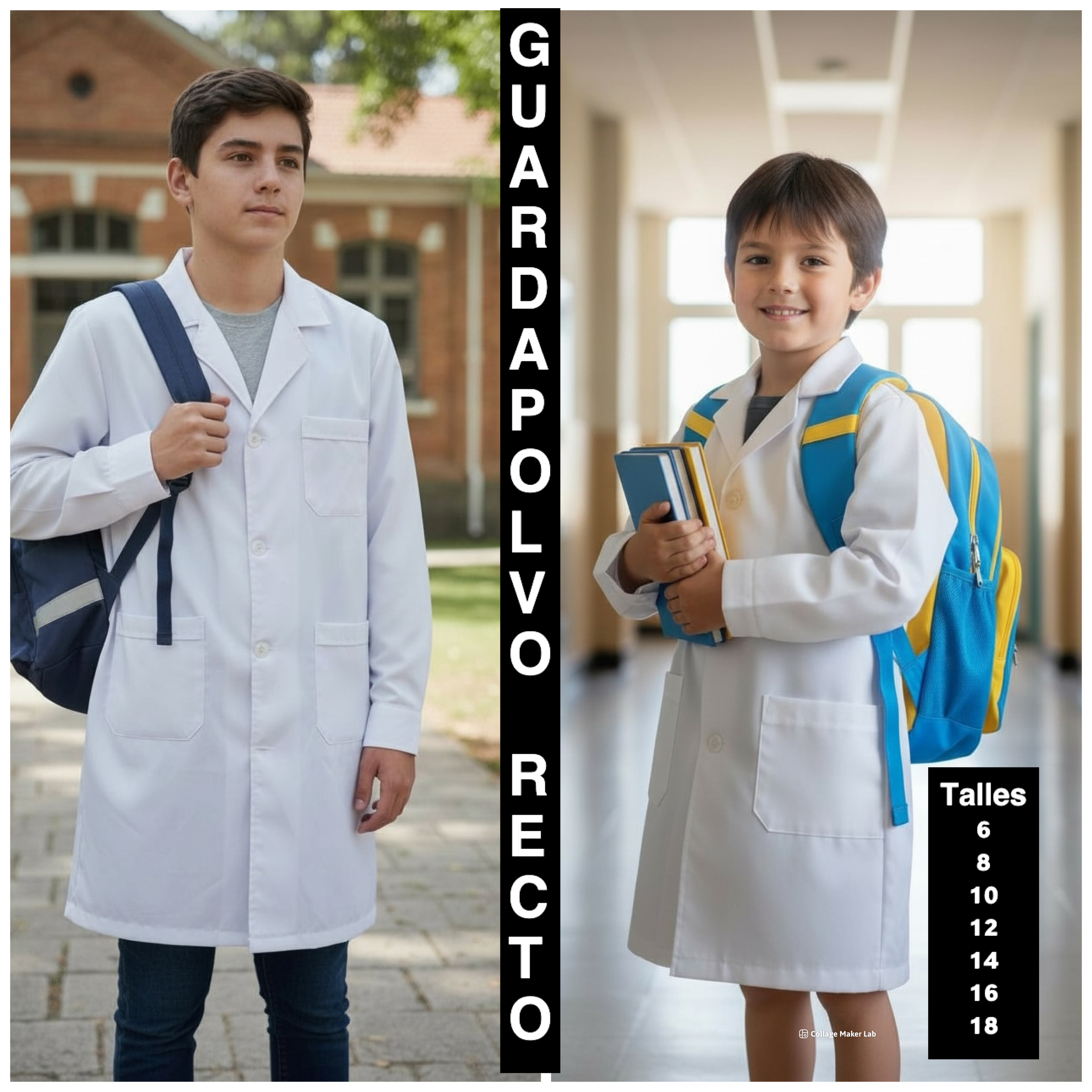 Guardapolvo  Escolar 6 al 16 - IMG_2715.jpeg