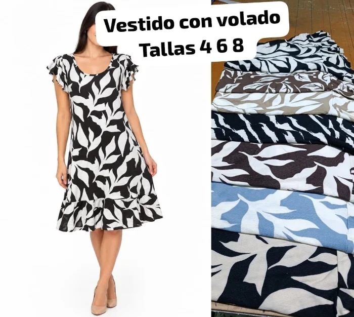 Vestido Morley Viscosa Estampado