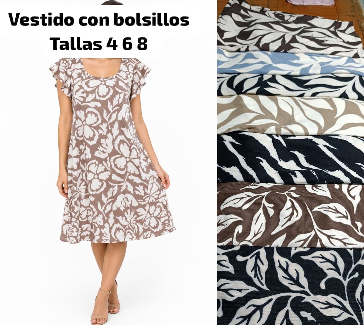 Vestido Morley Viscosa Estampado - Imagen 2