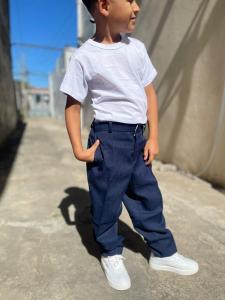 Pantalón Azul de Vestir Niño Colegial - Miniatura 5