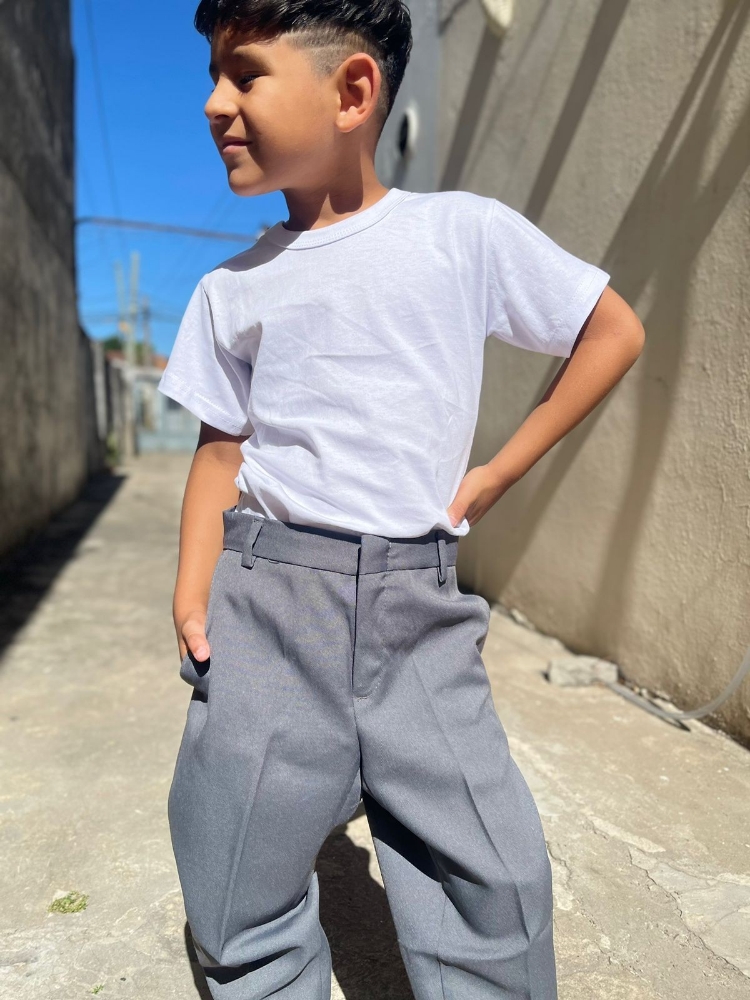 Pantalón  de Vestir Colegial de  Niño - Imagen 5