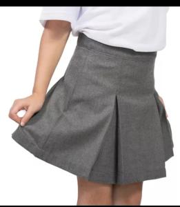 Pollera de Zarga Color Gris de Nenas - Miniatura 3