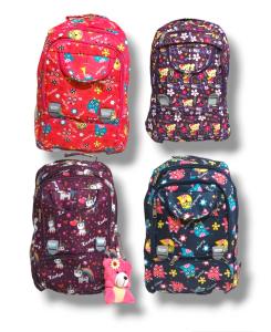 Mochilas 3 Piezas Cartuchera + Llavero Unisex Grande
