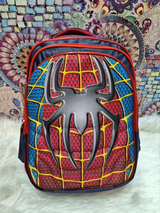 Mochila Escolar de 16 Pulgadas ( 3 Cierres)en 3d