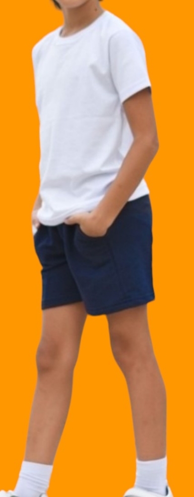 Remera Colegial Niños Algodón Peinado - Imagen 2