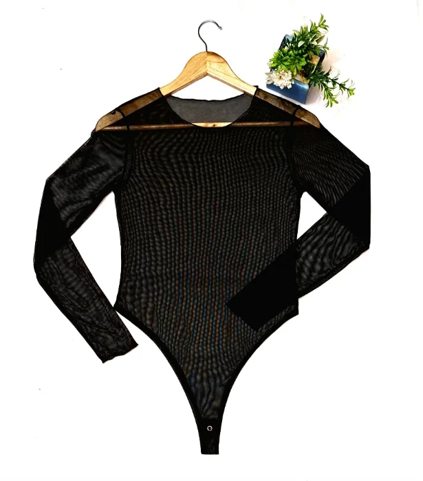Body Cuello Redondo de Microtul