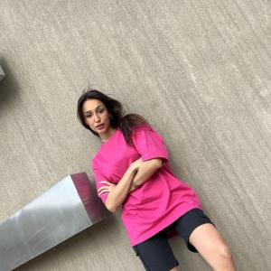 Remera Lisa  Oversize Algodón Peinado