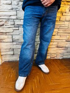 Jeans Baggy Clasico C/bigote Rigido - Miniatura 2