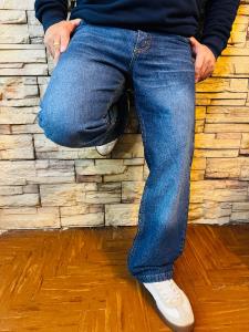 Jeans Baggy Clasico C/bigote Rigido - Miniatura 3