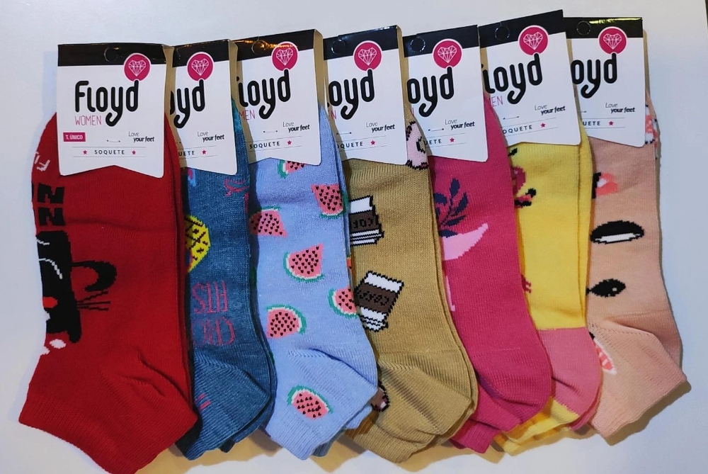 Soquete Dama Estampada Floyd - Imagen 2