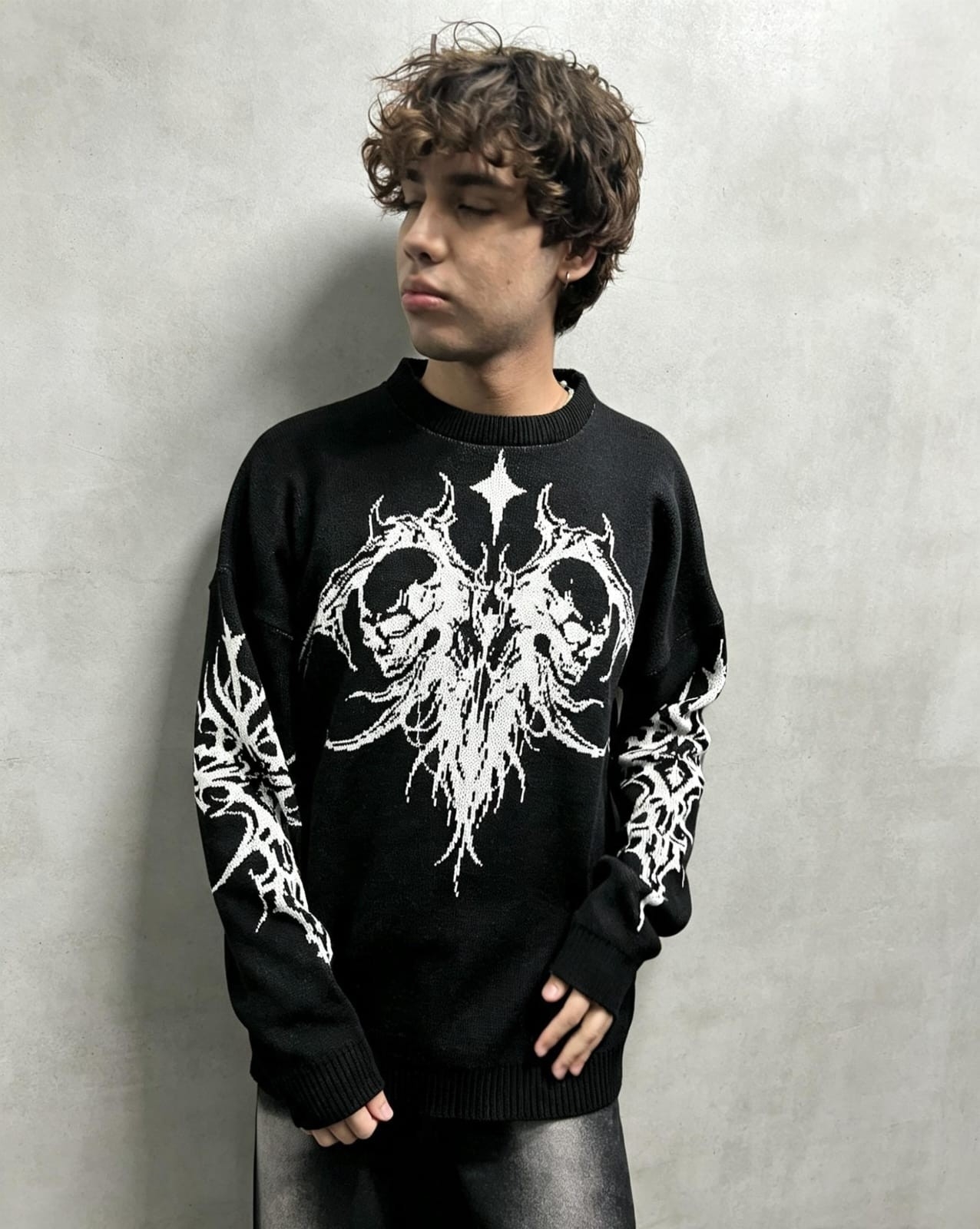 Sweater Overside Fantom - Imagen 2