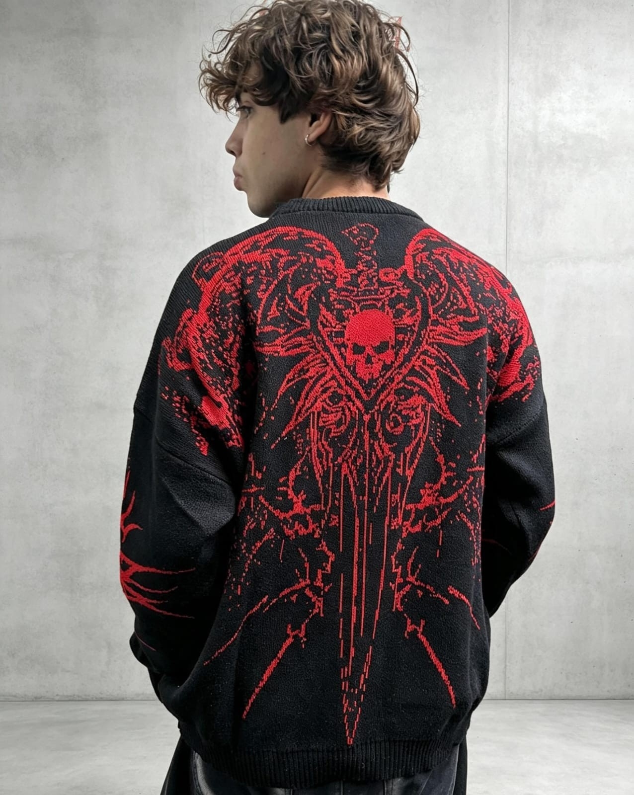 Sweater Overside Fantom - Imagen 3