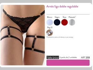 Art. 233 Arnes Liga Doble Regulable Talle Único