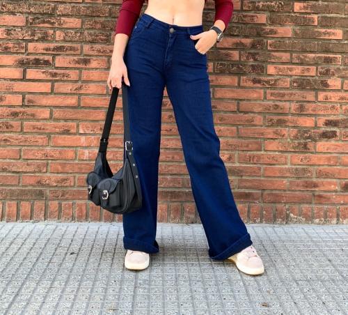 Jean Wide Leg  Índigo (plus Size) - Miniatura 2