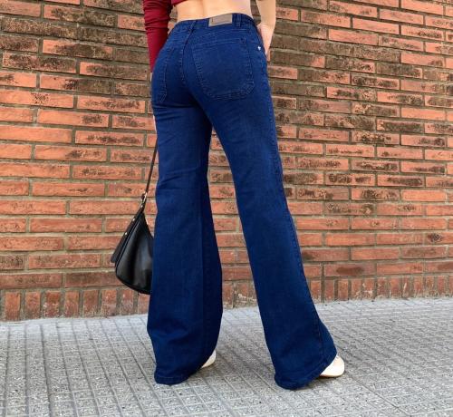 Jean Wide Leg  Índigo (plus Size) - Miniatura 3