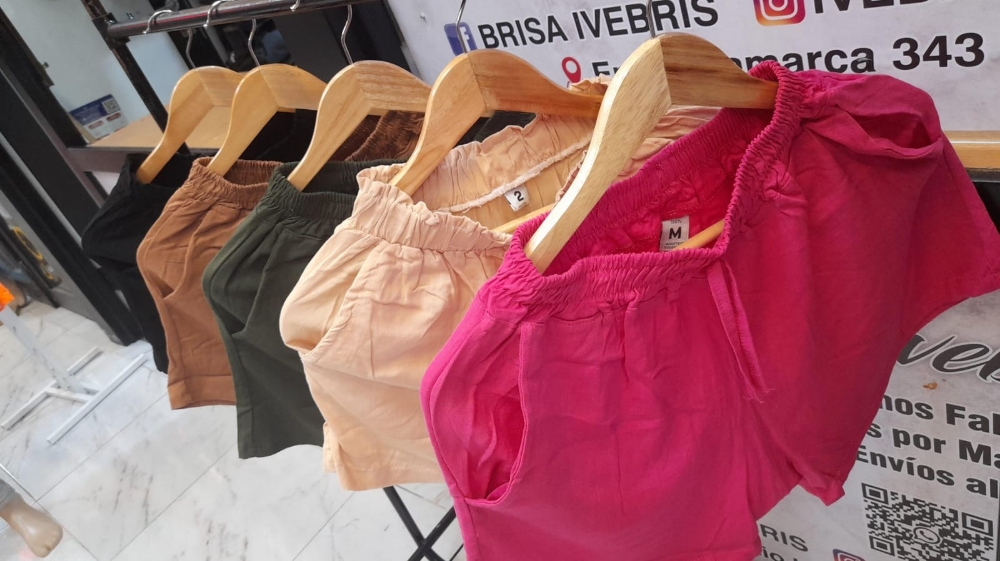 Short con Bolsillo de Lino Elastizada - Imagen 2