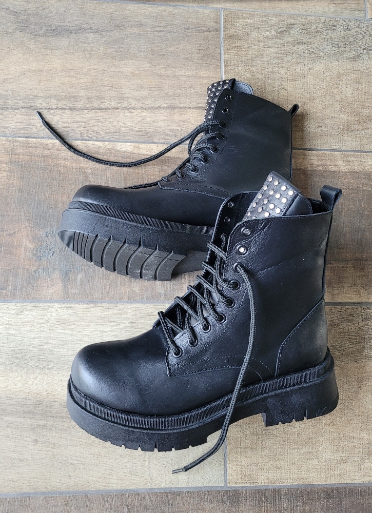 Borcego Cuero 100% Rock - Imagen 2