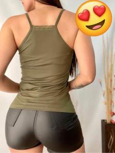 Musculosa con Puntilla Modal Viscoso T 2 al 6 - Miniatura 2