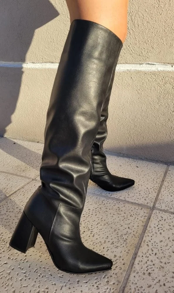Bota Bucanera Nova Pu - Imagen 1