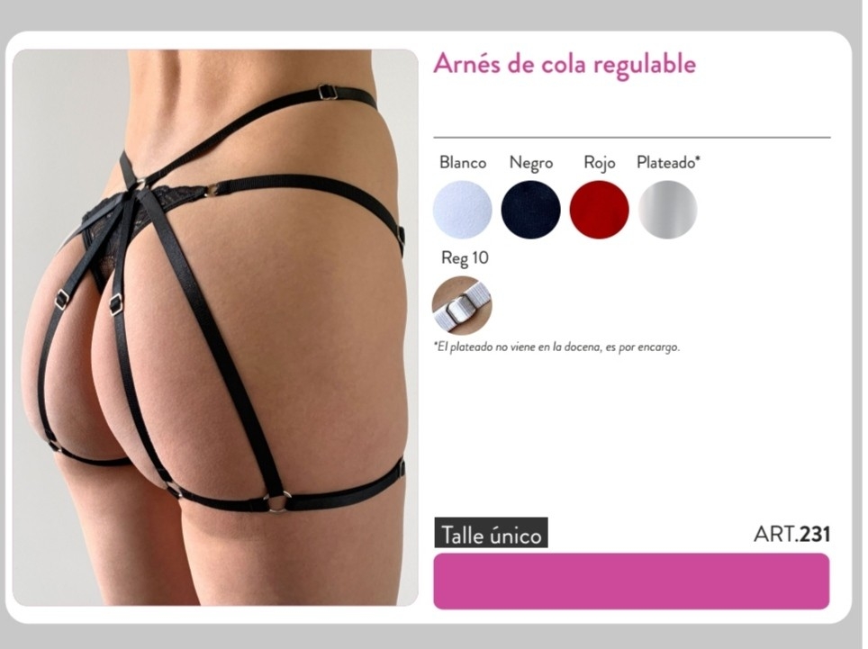Art. 231 Arnes de Cola Regulable - Imagen 2